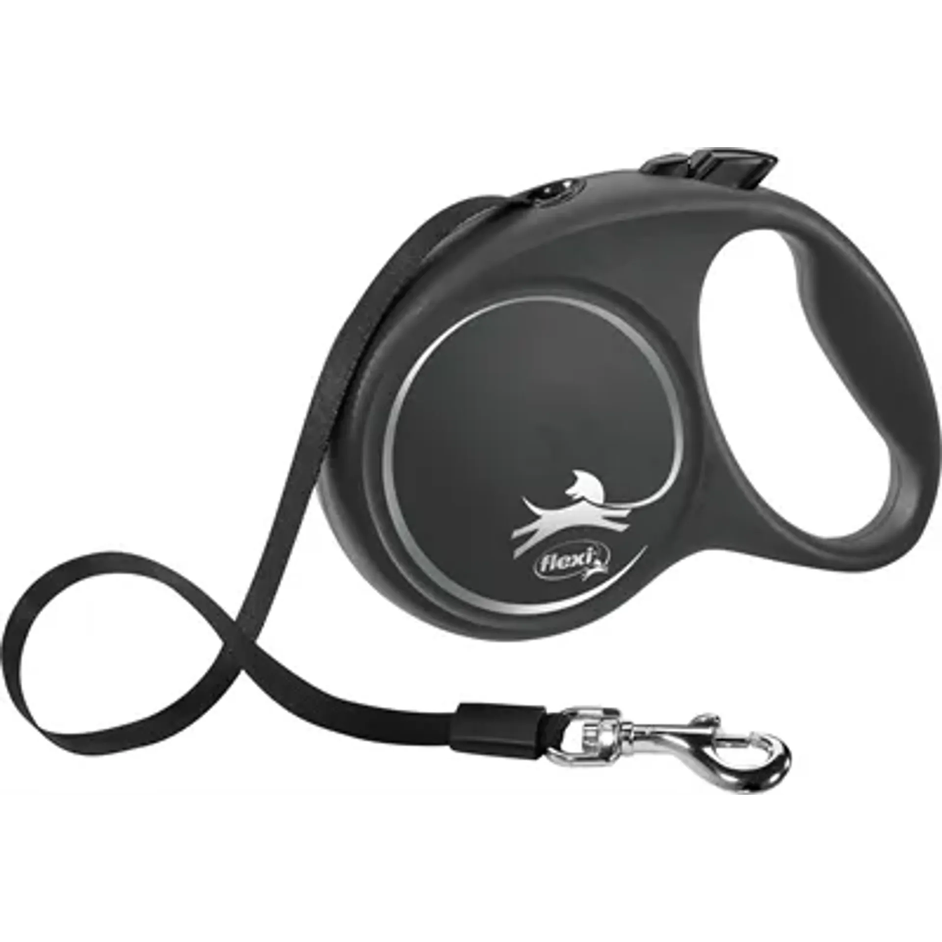 FLEXI ROLLIJN BLACK DESIGN TAPE ZWART L 5 MTR TOT 50 KG
