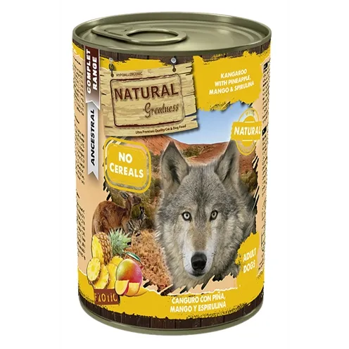 NATURAL GREATNESS KANGAROO / PINEAPPLE 400 GR NATURAL GREATNESS KANGAROO / PINEAPPLE 400 GR