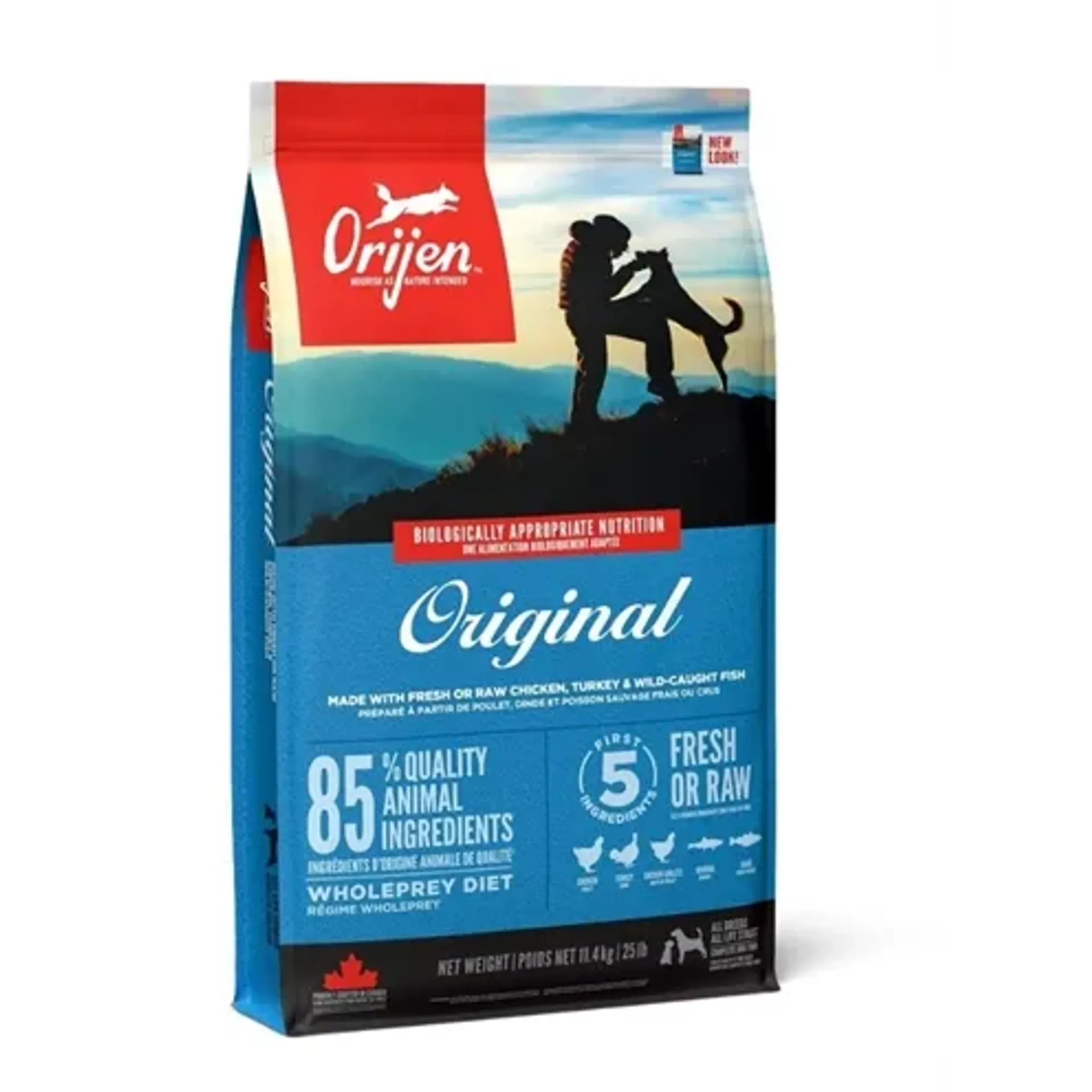 ORIJEN WHOLE PREY ORIGINAL DOG 11,4 KG