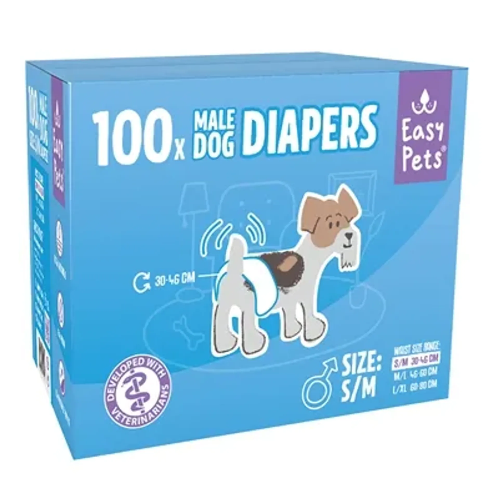 EASYPETS HONDENLUIERS REU S/M 100 ST