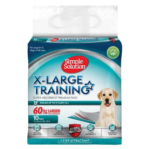 SIMPLE SOLUTION PUPPY TRAINING PADS 10 ST 71X76 CM SIMPLE SOLUTION PUPPY TRAINING PADS 10 ST 71X76 CM