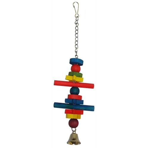 HAPPY PET VOGELSPEELTJE SHOOTINGSTAR HOUT 31X8X3 CM HAPPY PET VOGELSPEELTJE SHOOTINGSTAR HOUT 31X8X3 CM