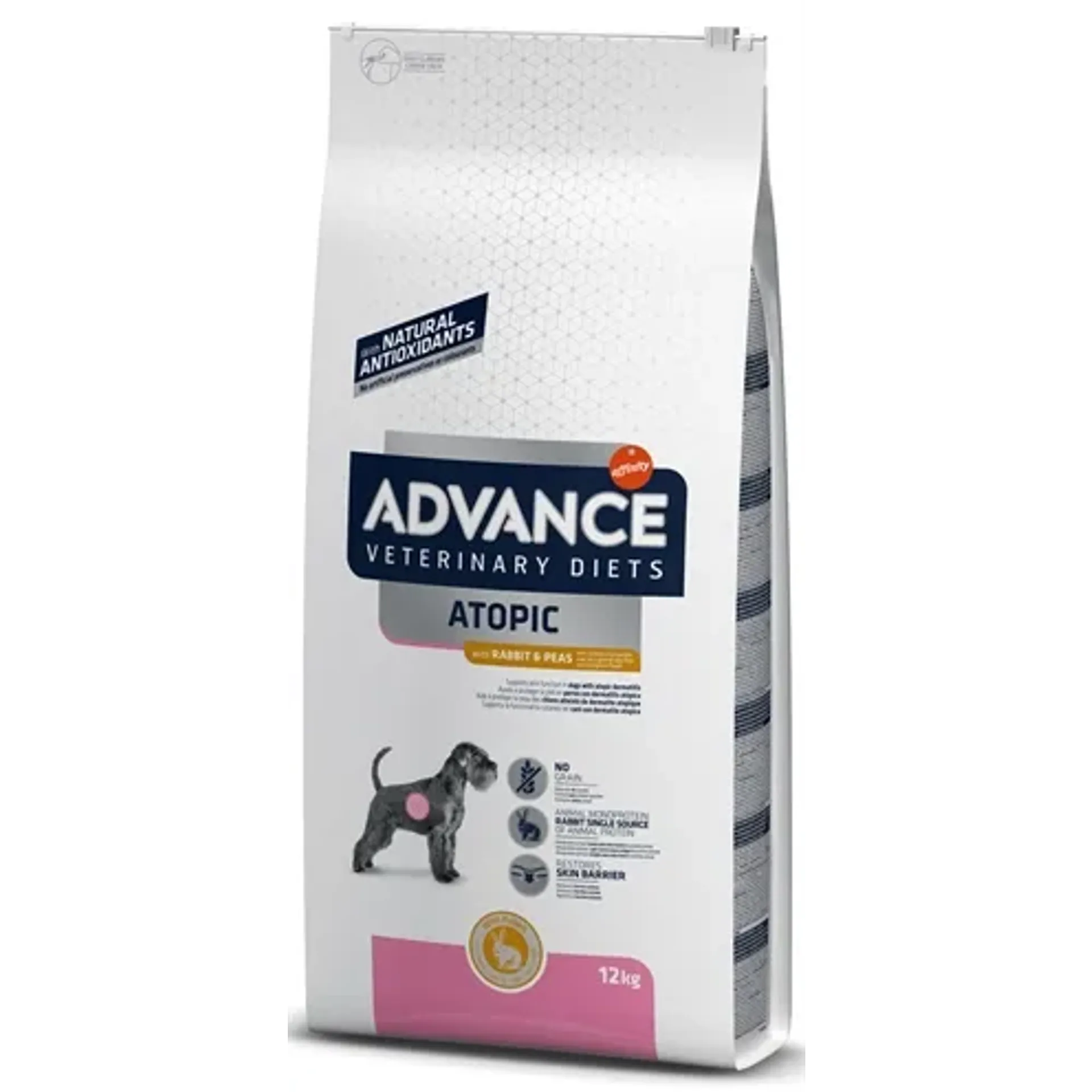 ADVANCE VETERINARY DIET DOG ATOPIC GEVOELIGE HUID GRAANVRIJ / DERMA 12 KG