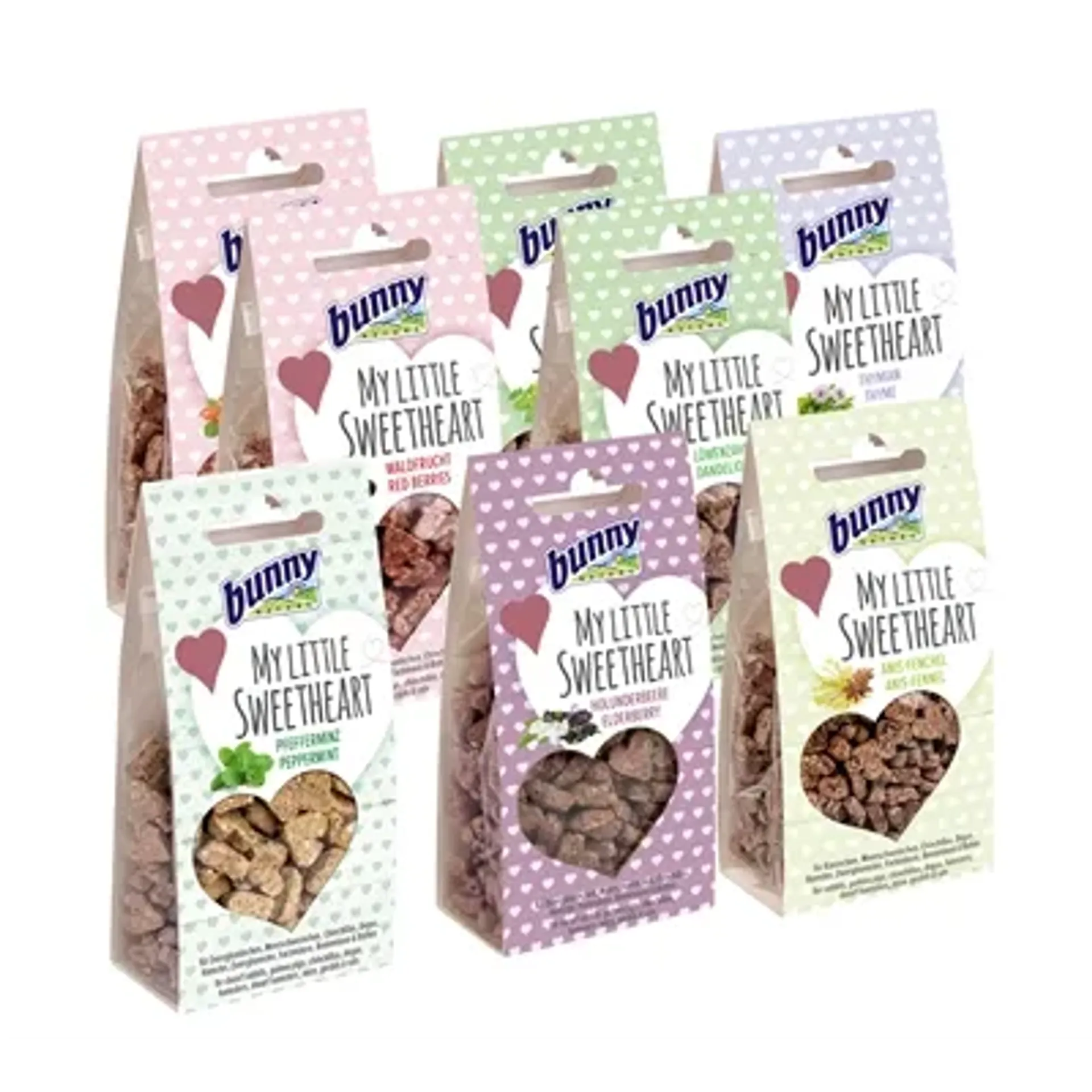 BUNNY NATURE MY LITTLE SWEETHEART MULTIPACK 8X30 GR