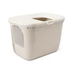 SAVIC KATTENBAK EASE-IN WIT / MOKKA 58X39X39 CM SAVIC KATTENBAK EASE-IN WIT / MOKKA 58X39X39 CM