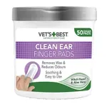 VETS BEST CLEAN EAR FINGER PADS 50 ST VETS BEST CLEAN EAR FINGER PADS 50 ST