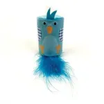 HAPPY PET TABBY PATCH VOGEL RATEL EN ROLLER BLAUW 18X7X7 CM HAPPY PET TABBY PATCH VOGEL RATEL EN ROLLER BLAUW 18X7X7 CM
