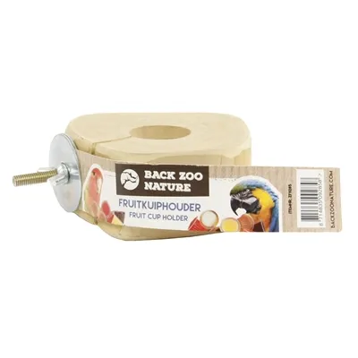 Back zoo nature fruitcup houder java met schroef Back zoo nature fruitcup houder java met schroef