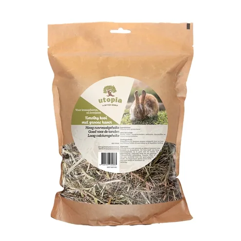 UTOPIA TIMOTHY HOOI MET GROENE HAVER 452 GR UTOPIA TIMOTHY HOOI MET GROENE HAVER 452 GR