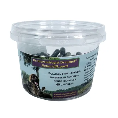DIERENDROGIST FOLLIKEL STIMULEREND / INNESTELEND BEVORDERENDE CAPSULES 60 ST DIERENDROGIST FOLLIKEL STIMULEREND / INNESTELEND BEVORDERENDE CAPSULES 60 ST