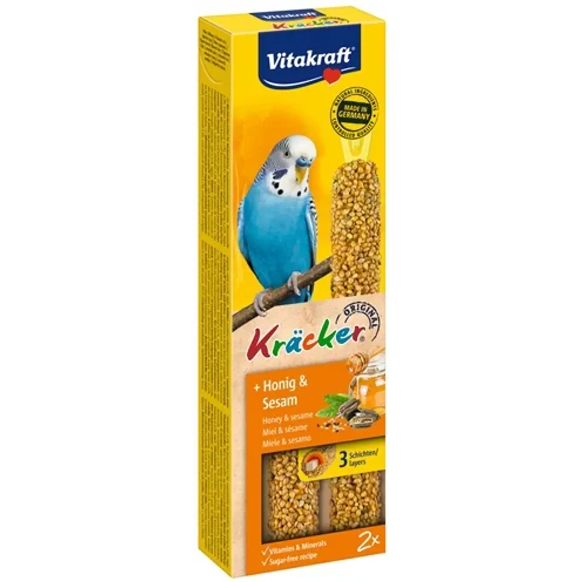 VITAKRAFT PARKIET KRACKER HONING 2 IN 1