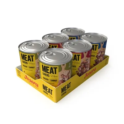 JOSERA MEAT LOVERS MENU MULTIPACK 6X800 GR JOSERA MEAT LOVERS MENU MULTIPACK 6X800 GR