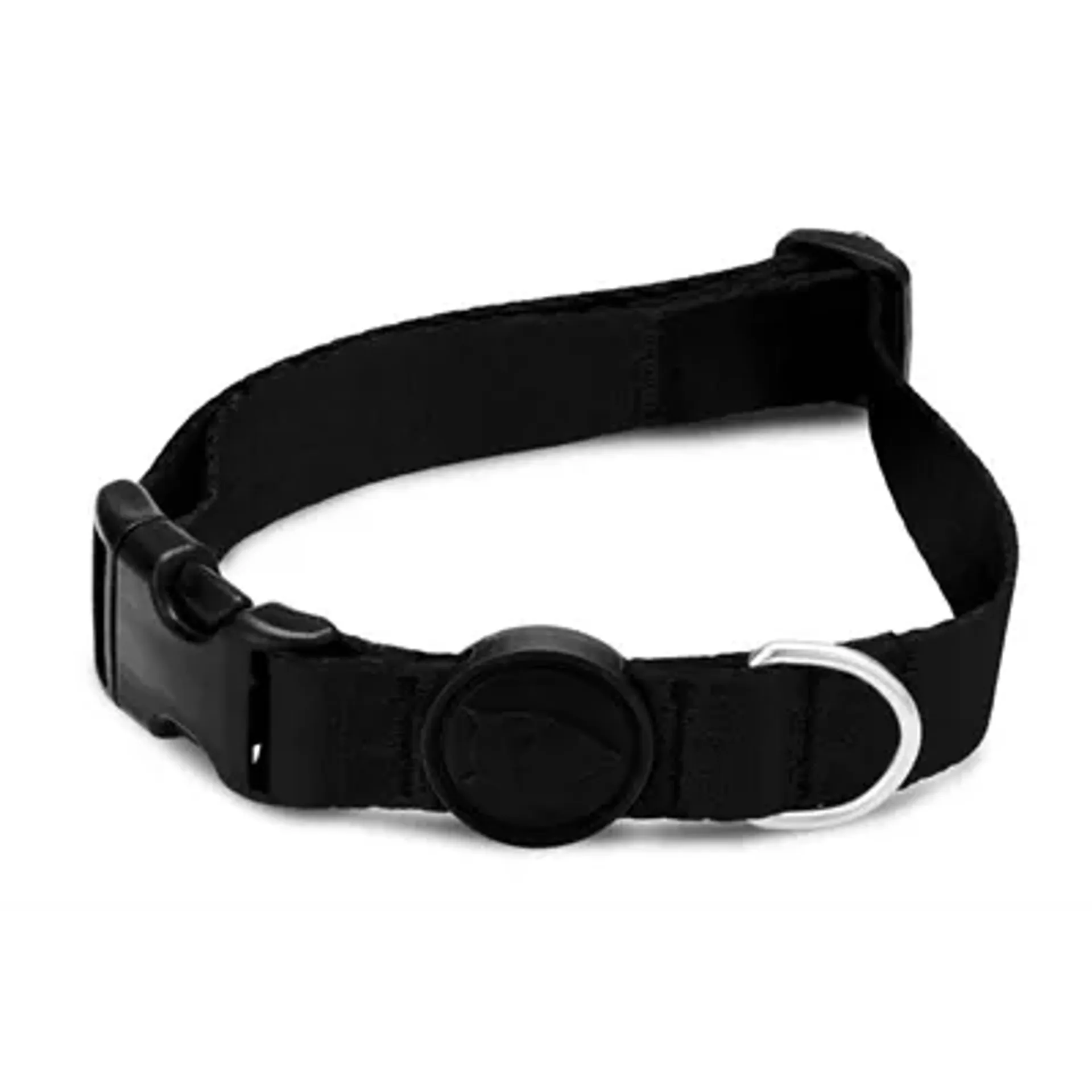 MORSO HALSBAND HOND GERECYCLED PURENESS ZWART 43-70X2,5 CM