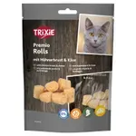 TRIXIE PREMIO KIP & KAAS ROLLETJES VOOR KATTEN GLUTENVRIJ 50 GR TRIXIE PREMIO KIP & KAAS ROLLETJES VOOR KATTEN GLUTENVRIJ 50 GR