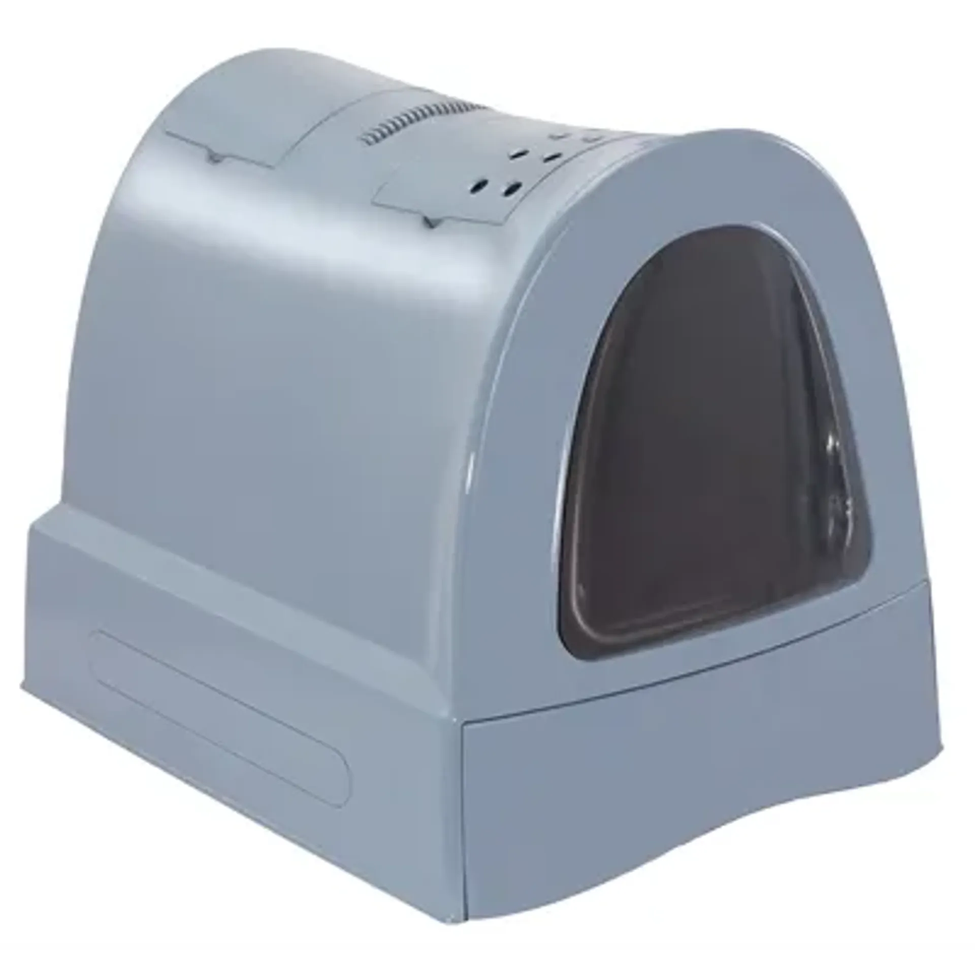 IMAC KATTENBAK ZUMA MET SCHUIFLADE BLAUW 40X56X42,5 CM