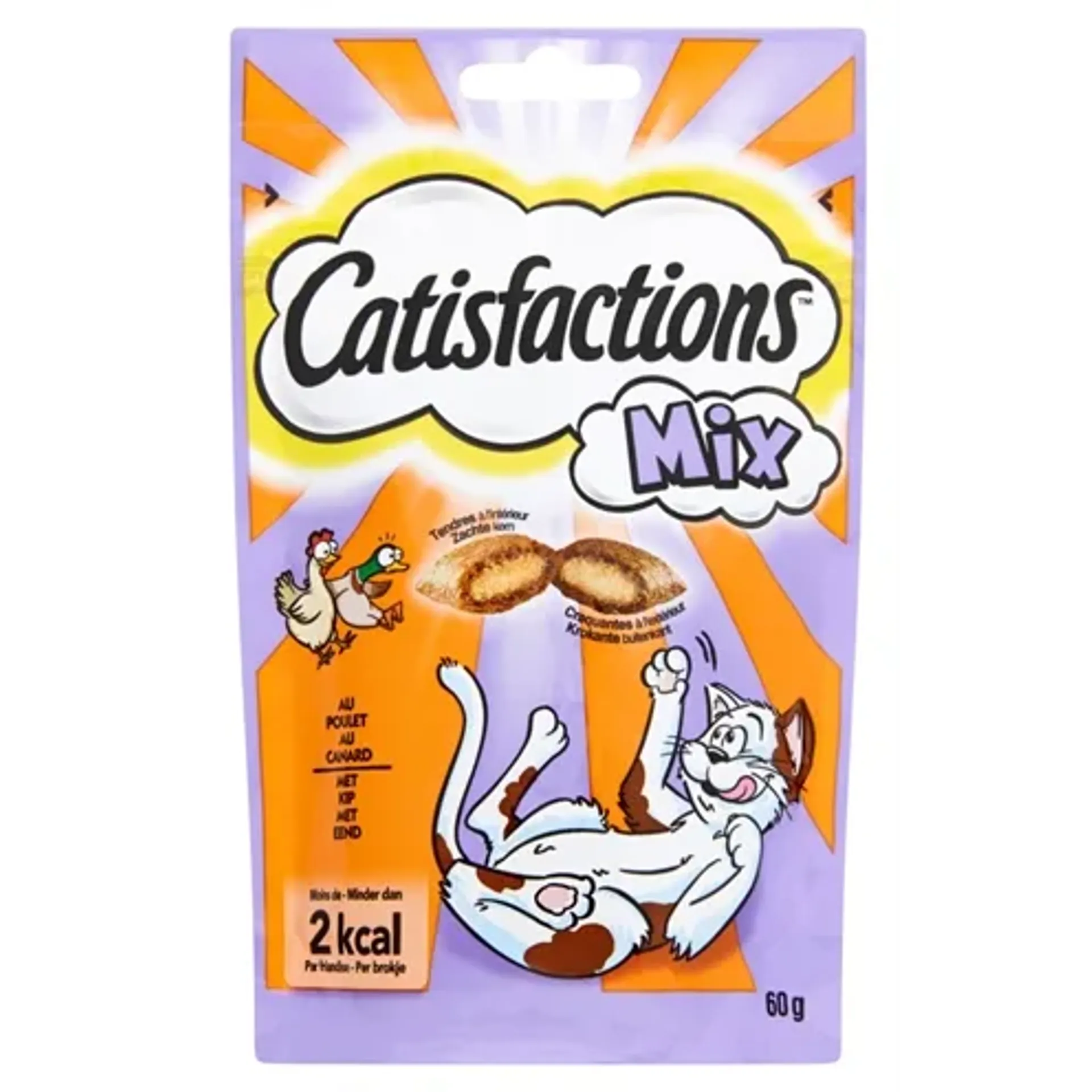 CATISFACTIONS MIX KIP/EEND 60 GR