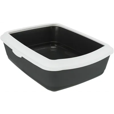 TRIXIE KATTENBAK CLASSIC ANTRACIET / WIT 47X37X15 CM TRIXIE KATTENBAK CLASSIC ANTRACIET / WIT 47X37X15 CM