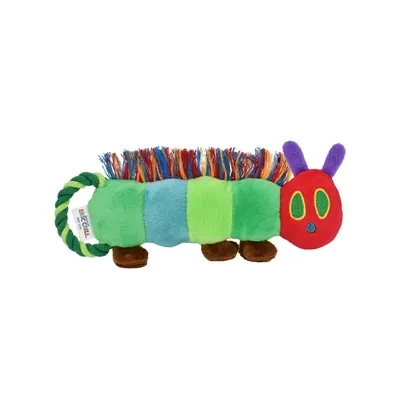 ERIC CARLE PLUCHE RUPSJE NOOIT GENOEG MET TREK FLOSTOUW 23 CM ERIC CARLE PLUCHE RUPSJE NOOIT GENOEG MET TREK FLOSTOUW 23 CM