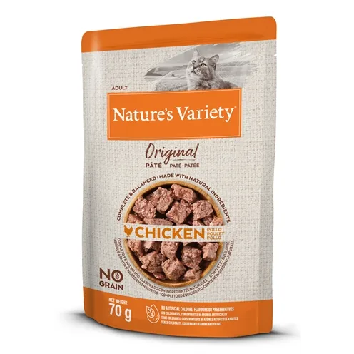 NATURES VARIETY ORIGINAL POUCH CHICKEN 12X70 GR NATURES VARIETY ORIGINAL POUCH CHICKEN 12X70 GR