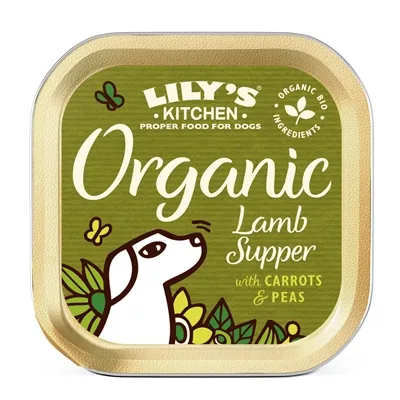 LILY’S KITCHEN DOG ORGANIC LAMB SUPPER 11X150 GR LILY’S KITCHEN DOG ORGANIC LAMB SUPPER 11X150 GR