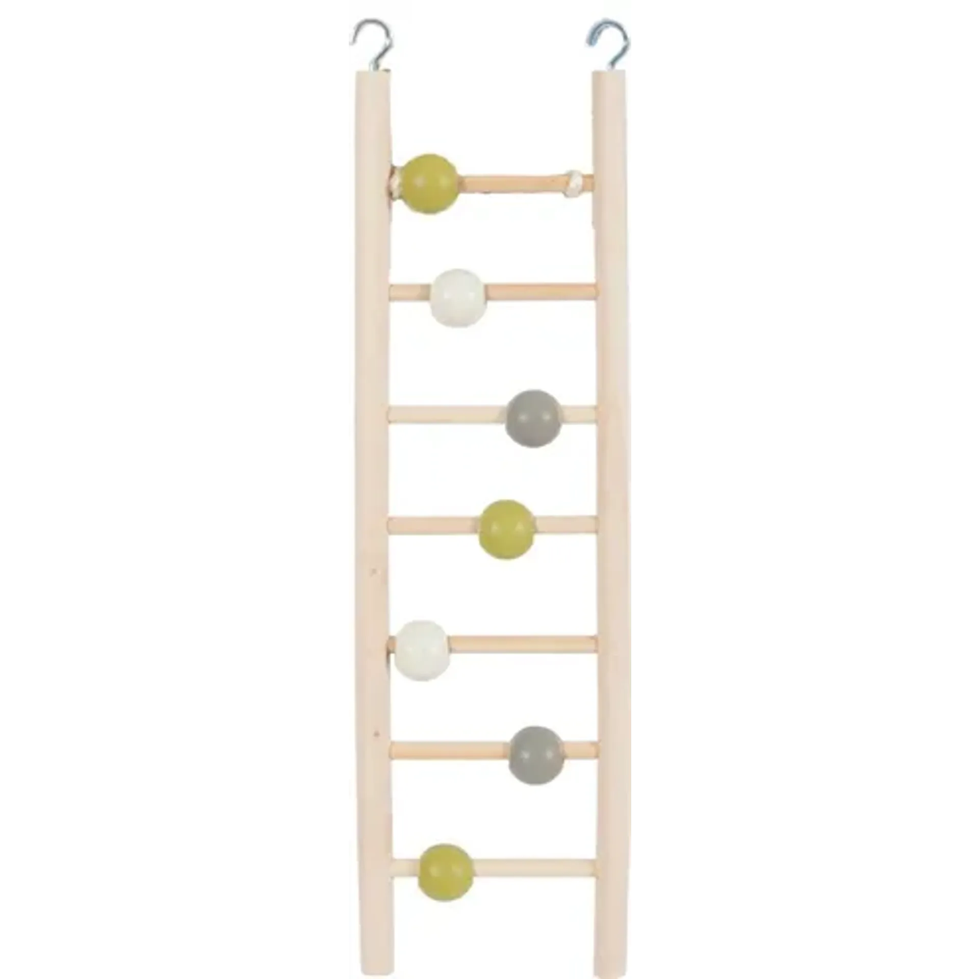ZOLUX LADDER HOUT 7 TREDEN MET KRALEN 1X8,5X35 CM