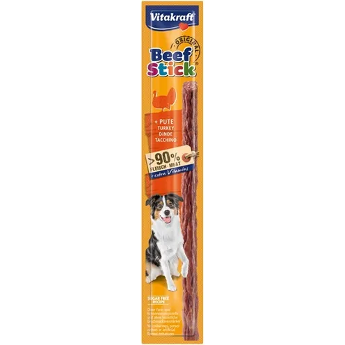 VITAKRAFT BEEFSTICK HOND KALKOEN VITAKRAFT BEEFSTICK HOND KALKOEN