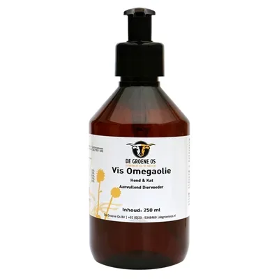 DE GROENE OS VIS OMEGA HOND / KAT 250 ML DE GROENE OS VIS OMEGA HOND / KAT 250 ML