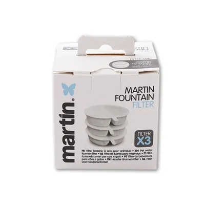 MARTIN FILTERS VOOR DRINKFONTEIN 3 ST MARTIN FILTERS VOOR DRINKFONTEIN 3 ST