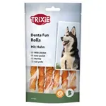 TRIXIE DENTA FUN CHICKEN CHEWING ROLLS 70 GR 12 CM TRIXIE DENTA FUN CHICKEN CHEWING ROLLS 70 GR 12 CM