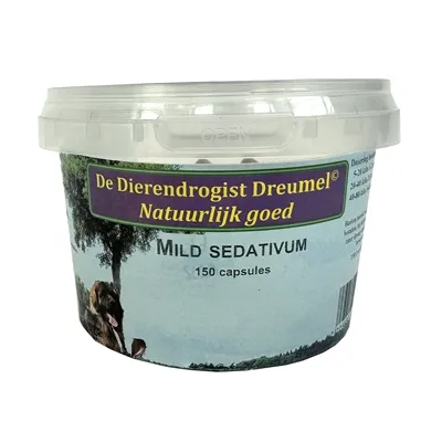 DIERENDROGIST MILD SEDATIVUM CAPSULES 150 ST DIERENDROGIST MILD SEDATIVUM CAPSULES 150 ST