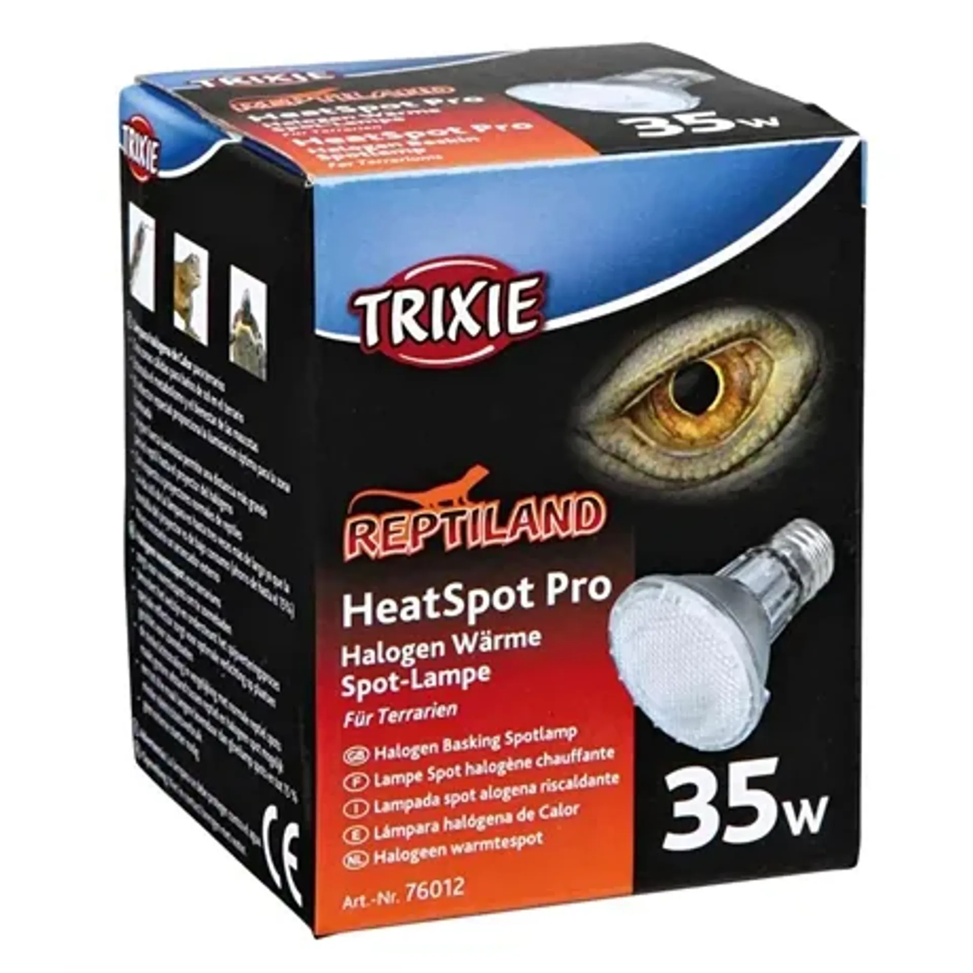 TRIXIE REPTILAND HEATSPOT PRO WARMTELAMP HALOGEEN 35 WATT 6,5X6,5X8,8 CM
