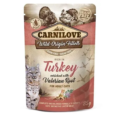 CARNILOVE POUCH TURKEY 24X85 GR CARNILOVE POUCH TURKEY 24X85 GR