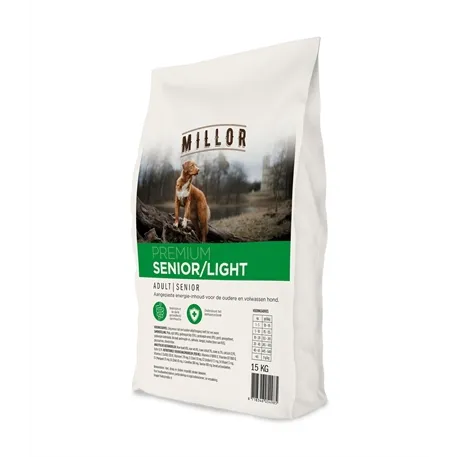 MILLOR EXTRUDED ADULT SENIOR / LIGHT 15 KG MILLOR EXTRUDED ADULT SENIOR / LIGHT 15 KG