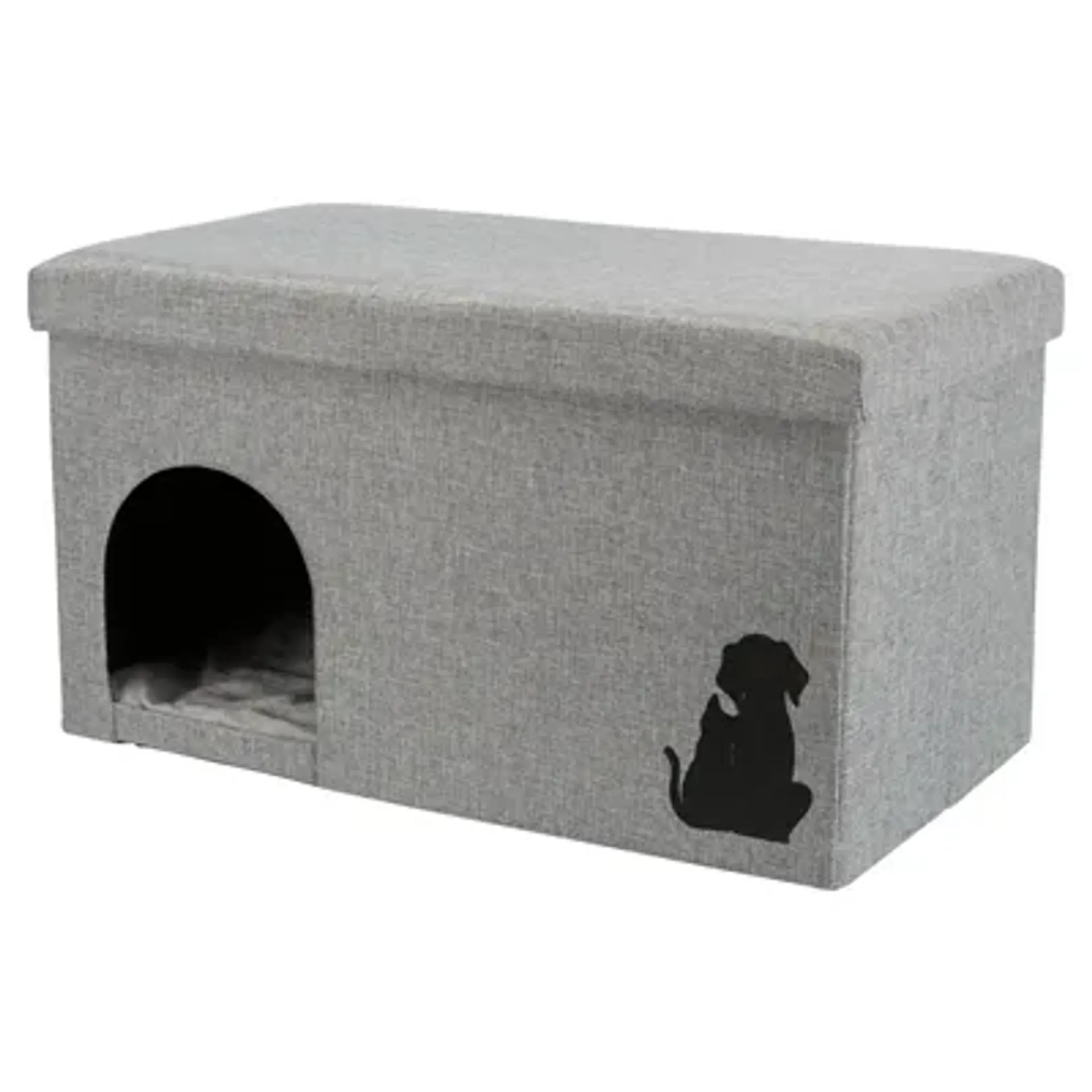 TRIXIE KATTENHUIS KIMY GRIJS 70X40X40 CM