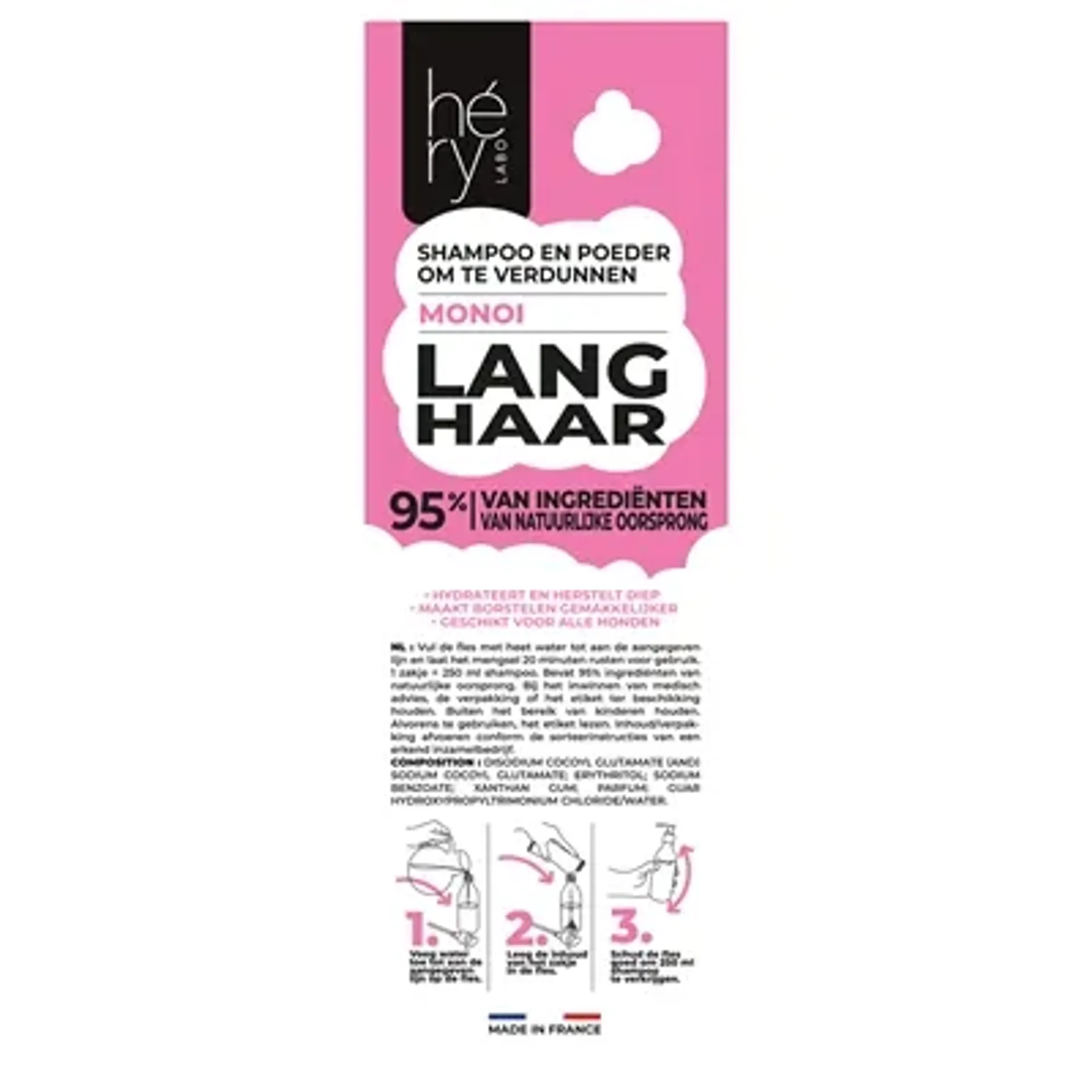 HERY SHAMPOO POEDER LANGHARIGE VACHT 25 GR