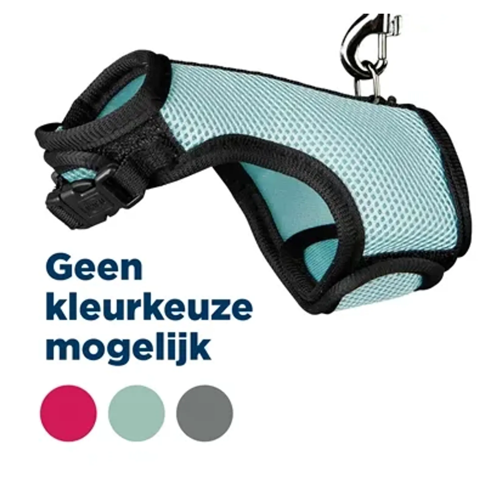 TRIXIE SOFTTUIG MET RIEM VOOR RATTEN ASSORTI 12-18X120 CM