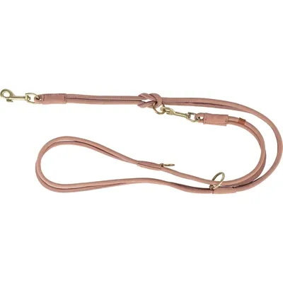 TRIXIE HONDENRIEM PURE VERSTELBAAR ROND GESTIKT LEER ROZE 200X1 CM TRIXIE HONDENRIEM PURE VERSTELBAAR ROND GESTIKT LEER ROZE 200X1 CM