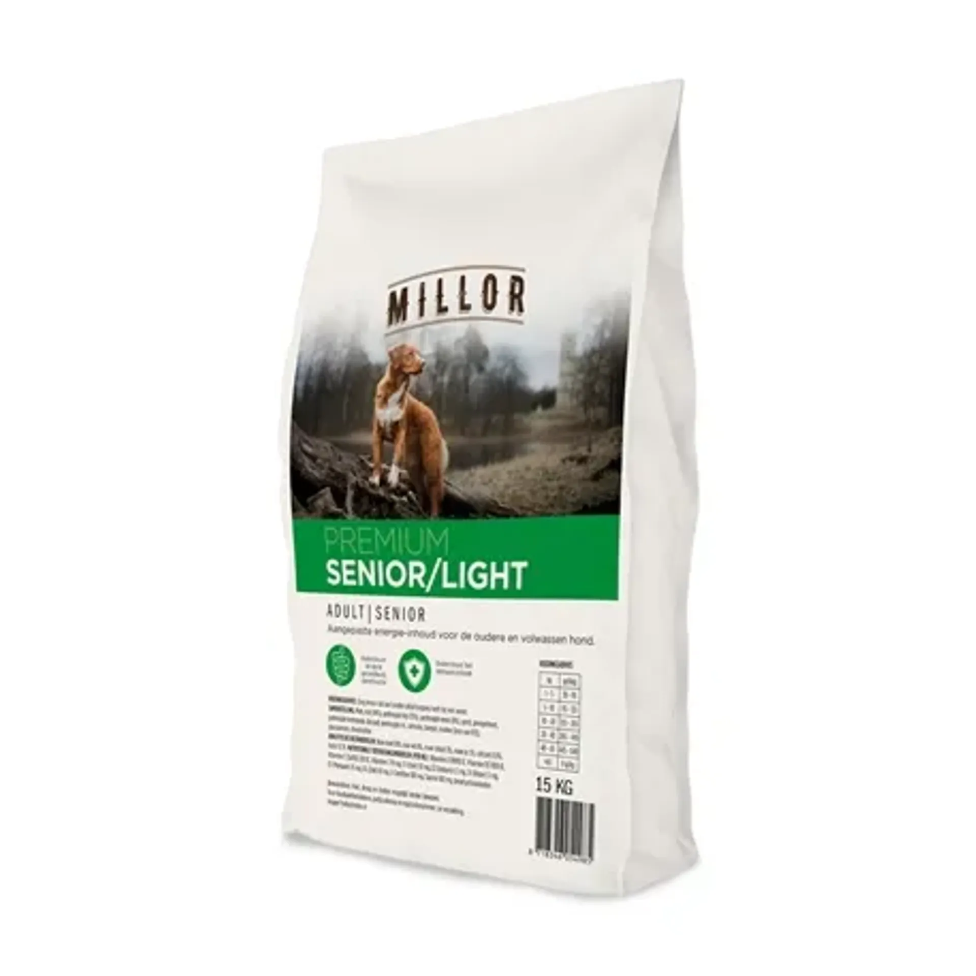 MILLOR EXTRUDED ADULT SENIOR / LIGHT 15 KG