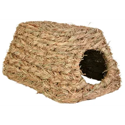 TRIXIE HUIS HAMSTER / GROTE HAMSTER GRAS 28X18X13 CM TRIXIE HUIS HAMSTER / GROTE HAMSTER GRAS 28X18X13 CM