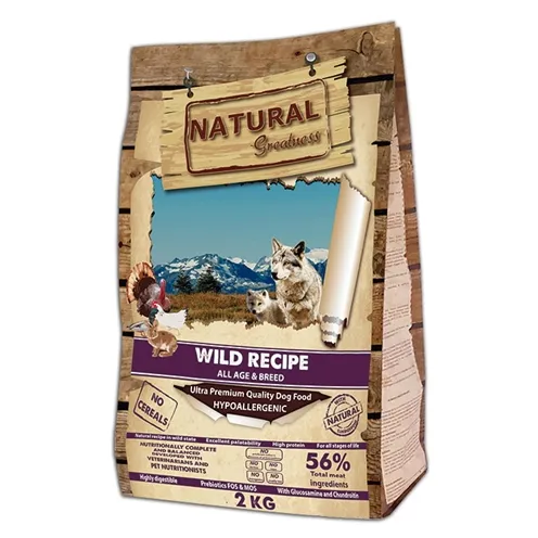 NATURAL GREATNESS WILD RECIPE 2 KG NATURAL GREATNESS WILD RECIPE 2 KG