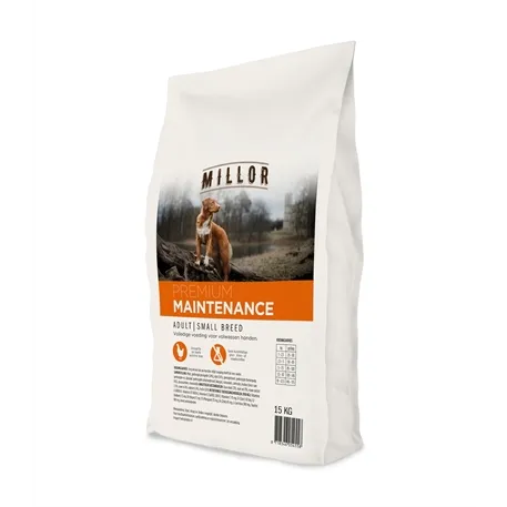 MILLOR EXTRUDED ADULT MAINTENANCE SMALL BREED 15 KG MILLOR EXTRUDED ADULT MAINTENANCE SMALL BREED 15 KG