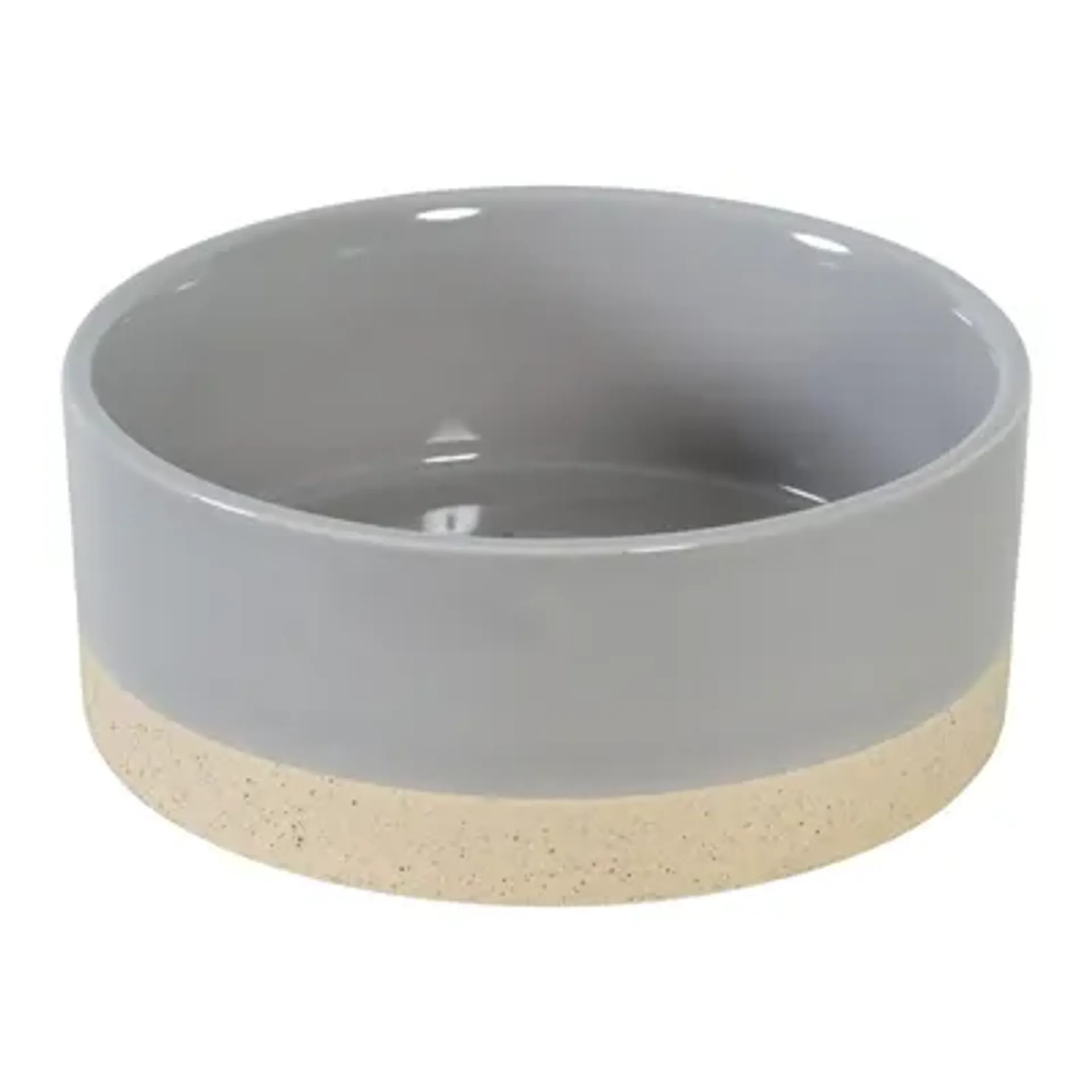 ZOLUX OLARIA VOERBAK KERAMIEK GRIJS 15,5 CM 750 ML