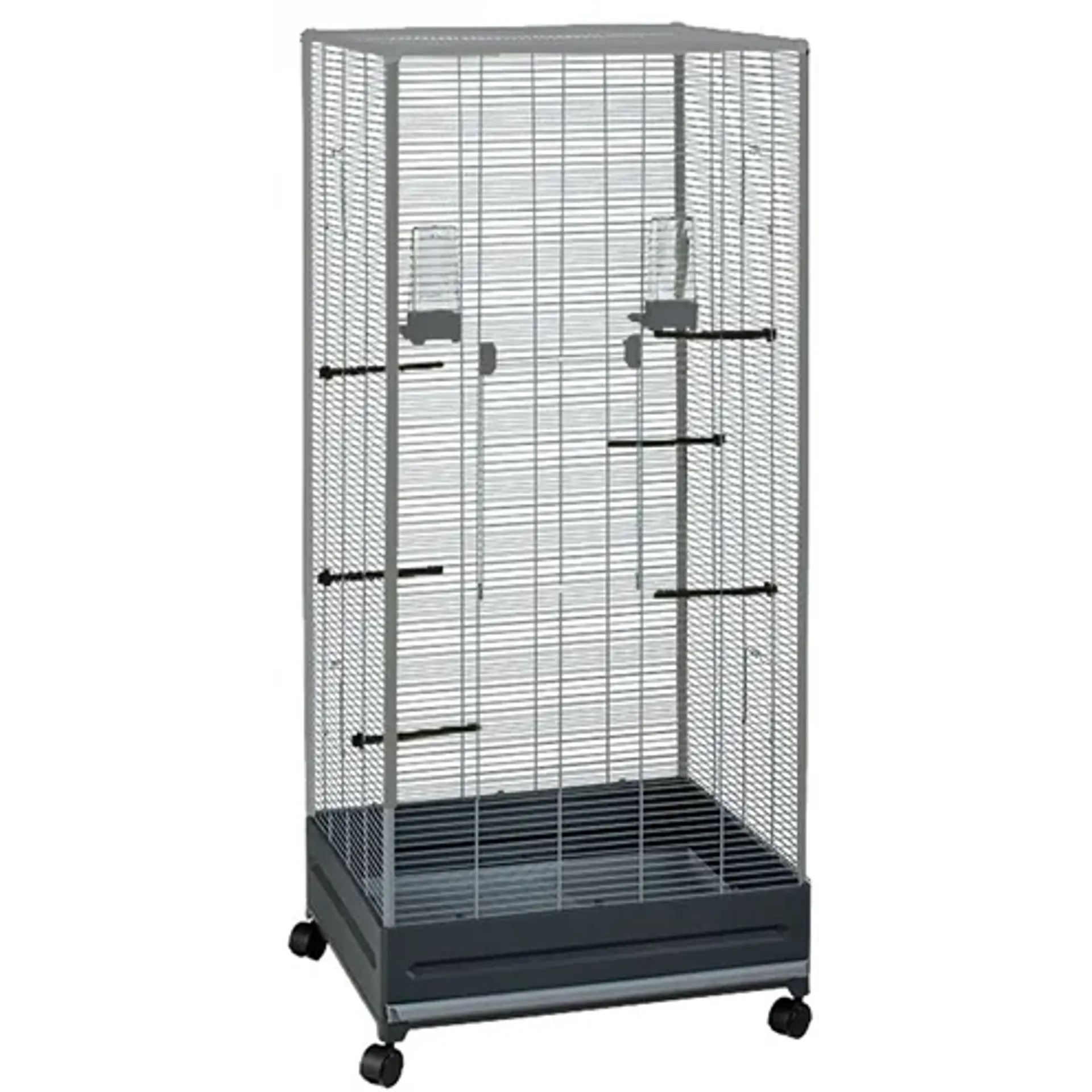 VOLTREGA VOLIERE 420 GRIJS / GRIJS 65X54X150 CM
