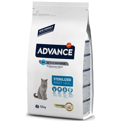 ADVANCE CAT STERILIZED TURKEY 1,5 KG ADVANCE CAT STERILIZED TURKEY 1,5 KG