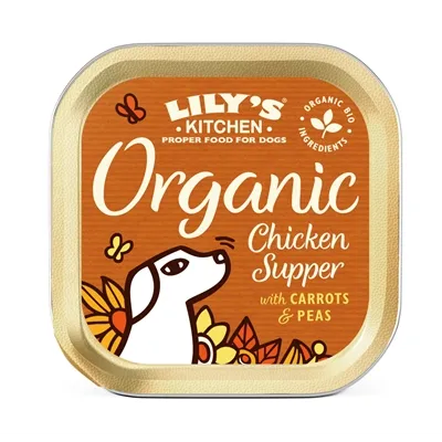 LILY’S KITCHEN DOG ORGANIC CHICKEN SUPPER 11X150 GR LILY’S KITCHEN DOG ORGANIC CHICKEN SUPPER 11X150 GR