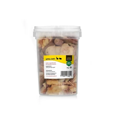 UTOPIA APPEL CHIPS 80 GR UTOPIA APPEL CHIPS 80 GR