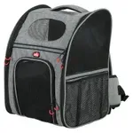 ZOLUX KATTENTAS RUGTAS MAXIMAAL 8 KG GRIJS / ZWART 30X25,5X42 CM ZOLUX KATTENTAS RUGTAS MAXIMAAL 8 KG GRIJS / ZWART 30X25,5X42 CM