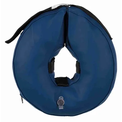 TRIXIE BESCHERMKRAAG OPBLAASBAAR BLAUW XS 20-24X8 CM TRIXIE BESCHERMKRAAG OPBLAASBAAR BLAUW XS 20-24X8 CM