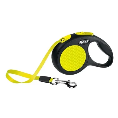 FLEXI ROLLIJN NEW CLASSIC NEON TAPE ZWART / GEEL L 5 MTR FLEXI ROLLIJN NEW CLASSIC NEON TAPE ZWART / GEEL L 5 MTR