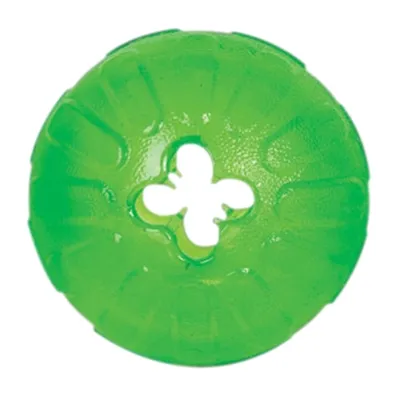 STARMARK VOERBAL TREAT DISPENSING CHEW BALL MEDIUM/LARGE 9X9X9 CM STARMARK VOERBAL TREAT DISPENSING CHEW BALL MEDIUM/LARGE 9X9X9 CM